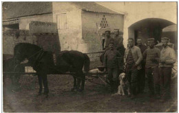 Soldaten Mit Karren - Feldpost - Weltkrieg 1914-18