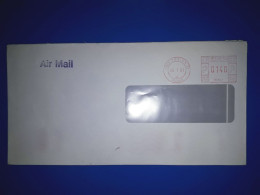 HELVETIA, Enveloppe Prioritaire Circulée Par Avion Avec Affranchissement Mécanique. Année 1991. - Used Stamps