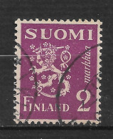 FINLANDE  : N°   151A  " ARMOIRIES " - Usados