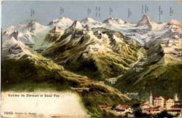 Vallees De Zermatt Et Saas Fee - Zermatt