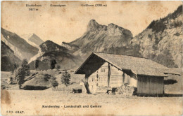 Kandersteg - Landschaft Und Gemmi - Kandersteg