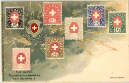 Die Alten Telegraphenmarken Der Schweiz - Litho - Other & Unclassified