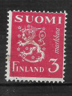 FINLANDE  : N°   291  " ARMOIRIES " - Usati