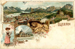 Luzern - Litho - Lucerne