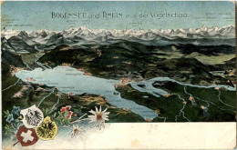 Bodensee Und Rhein Aus Der Vogelschau - Andere & Zonder Classificatie