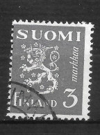 FINLANDE  : N°   291A  " ARMOIRIES " - Used Stamps