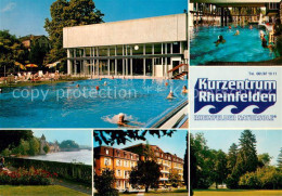 73630915 Rheinfelden Baden Natursole Frei Und Hallenbad Rheinpromenade Park Hote - Rheinfelden