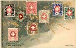 Die Alten Telegraphenmarken Der Schweiz - Litho - Other & Unclassified