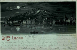 Gruss Aus Luzern - Litho - Lucerne