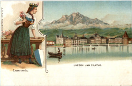 Luzern - Litho Tracht - Lucerne