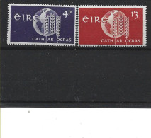 1963 IRLANDE 157-58** Campagne Contre La Faim - Unused Stamps