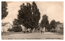 Golbey - Route De Golbey - Terminus Du Tramway (Klein éditeur à Epinal) - Golbey