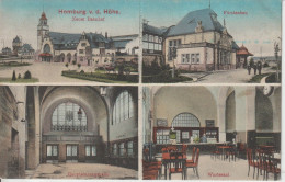 GRUSS AUS HOMBOURG V D H ECRITE EN 1903 - Bad Homburg