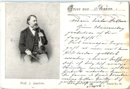 Prof. J. Joachim - Chanteurs & Musiciens