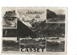 Monétier-les-Bains, Serre-Chevalier (05) : 5 Vues Des Hameaux Dont Le Casset, L'Aiguillette, Le Lauzet En 1960 GF - Serre Chevalier