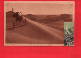 18692   Les Grandes Dunes     (2 Scans )  (1923 Dans La Correspondance Lamberville  Sousse  Tunisie) - Túnez