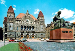 73630726 Helsinki Nationaltheater Und Waeinoe Aaltonens Skulptur Von Aleksis Kiv - Finnland