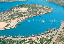 73630712 Malta Yacht Marina Marsamxett Harbourg Vue Aerienne Malta - Malte