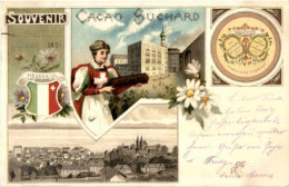 Suchard Neuchatel - Litho - Neuchâtel