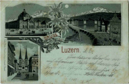 Gruss Aus Luzern - Litho - Luzern