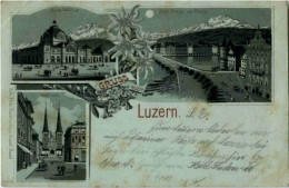 Gruss Aus Luzern - Litho - Lucerne