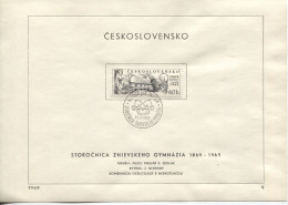 Tschechoslowakei # 1865 Ersttagsblatt Znievsky-Gymnasium - Storia Postale