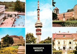 73630682 Baranya Schwimmbad Funkturm Schloss Baranya - Ungarn