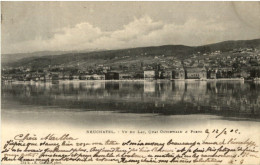 Neuchatel - Vu Du Lac - Neuchâtel