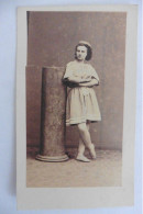 Photo CDV Danseuse Mlle Vibon Ballet De L'Opéra Paris Disdéri 1860 Danse Fond Levert - Anciennes (Av. 1900)