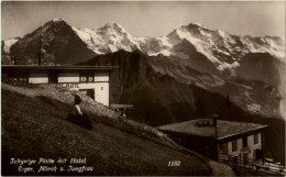 Schynige Platte Mit Hotel - Sonstige & Ohne Zuordnung