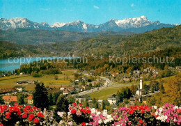 73630547 Krumpendorf Woerthersee Panorama Mit Den Karawanken Krumpendorf Woerthe - Autres & Non Classés