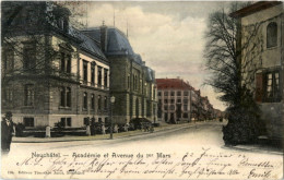 Neuchatel - Avenue Du 1er Mars - Neuchâtel