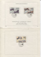 Tschechoslowakei # 1866-8 Ersttagsblatt Automobile L&K Skoda Sonderstempel Uz '1' - Storia Postale