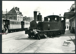 CPM Edit. BVA - Vers 1952 - Gare De St-Brieuc-SNCF - Retournement De La Corpet-Louvet N°36 - Voir 2 Scans & Descriptif - Saint-Brieuc