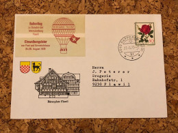 Flawil - Ballonflug 1973 - Cartas & Documentos