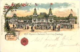 Hamburg - Allg. Gartenbau-Austellung 1897 - Litho - Sonstige & Ohne Zuordnung