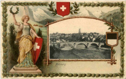 Fribourg - Prägelitho - Fribourg