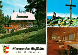 73629944 St Stefan Lavanttal Alpenpension Hipflhuette Gaststube Gipfelkreuz St S - Other & Unclassified