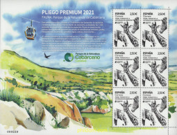652172 MNH ESPAÑA 2021 FAUNA - PARQUE DE LA NATURALEZA DE CABARCENO - Unused Stamps