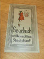 Altes Sparbuch Weida , 1944-1946 , Walter Ulrich In Weida , Sparkasse , Bank !! - Historical Documents