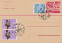 2005 Schweiz, Postkarte 212a, Zum:CH 355+558, Mi:CH 696+1039 ⵙ 6441 RÜTTLI BUNDESFEIER, 1. AUGUST 2005 - Entiers Postaux