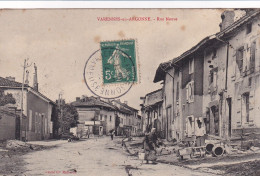 Varennes En Argonne (55 Meuse) Rue Neuve - Phot. Malherbe Circulée 1907 - Sonstige & Ohne Zuordnung