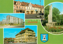 73629775 Pleszew Motive Innenstadt Wohnsiedlung Marktplatz Denkmal  - Pologne