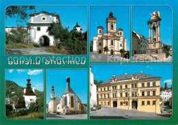 73629767 Banska Stiavnica Schloss Kirche Dreifaltigkeitssaeule Fritzov Dom Bansk - Slowakije