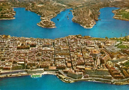 73629740 Malta Fliegeraufnahme Valetta And Grand Harbour Malta - Malte