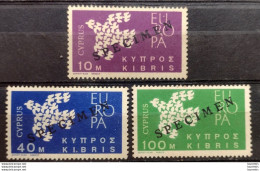 D20084  Europa - Chipre SPECIMEN - MNH - 9,85 - Ungebraucht