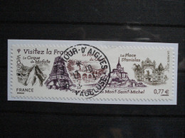 713  Timbre Oblitéré ****** Avec Cachet Rond  Visitez La France    Année  2012 - Gebraucht