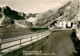 73629462 Luenersee Vorarlberg Staumauer Douglashuette Berghuette Alpen Luenersee - Sonstige & Ohne Zuordnung