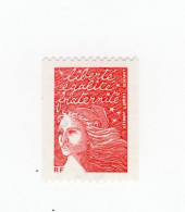 Luquet TVP Rouge RF De Roulette YT 3418c Sans Phospho, Signé. Rare, Voir Scan. Cote YT : 120 €, Maury N° 3397f : 130 €. - Unused Stamps