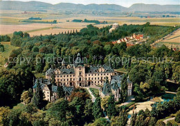 73629413 Bueckeburg Schloss Mit Mausoleum Und Wesergebirge Fliegeraufnahme Bueck - Bückeburg